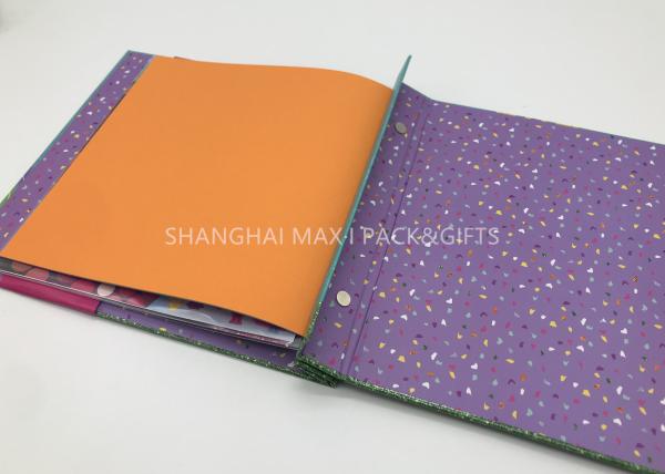 Personalised Travel Scrapbook Photo Album For Kids 8x8'' Holds Vinyl Pages DIY
