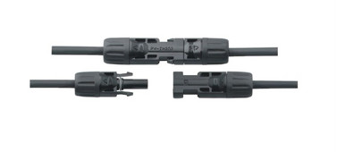 IP68 Waterproofing Grade PV Solar Module Connectors 1500 VDC TUV / UL Approval