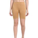 Hot Sale Low Price Women Beige Sport Shorts Yoga Pants with Custom Logo Printing