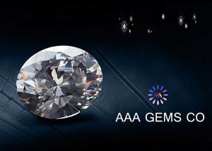 Quality Forever Brilliant Synthetic Oval Moissanite Gemstone Silicon Carbide wholesale