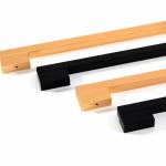Luxury Kitchen Furniture Hidden Pull Handles 160mm Aluminium Drawer Handles