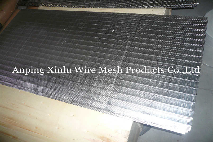 Stainless Steel Wedge Wire Grates 2x1.2m Welded Drying Equipment