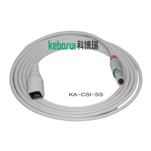 Quality CSI Criticare Blood Pressure Monitor To Smiths IBP Cable 3.2 Meter wholesale