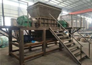 Quality Hospital Waste Shredder Machine Double Shaft Garbage Disposal Plant wholesale