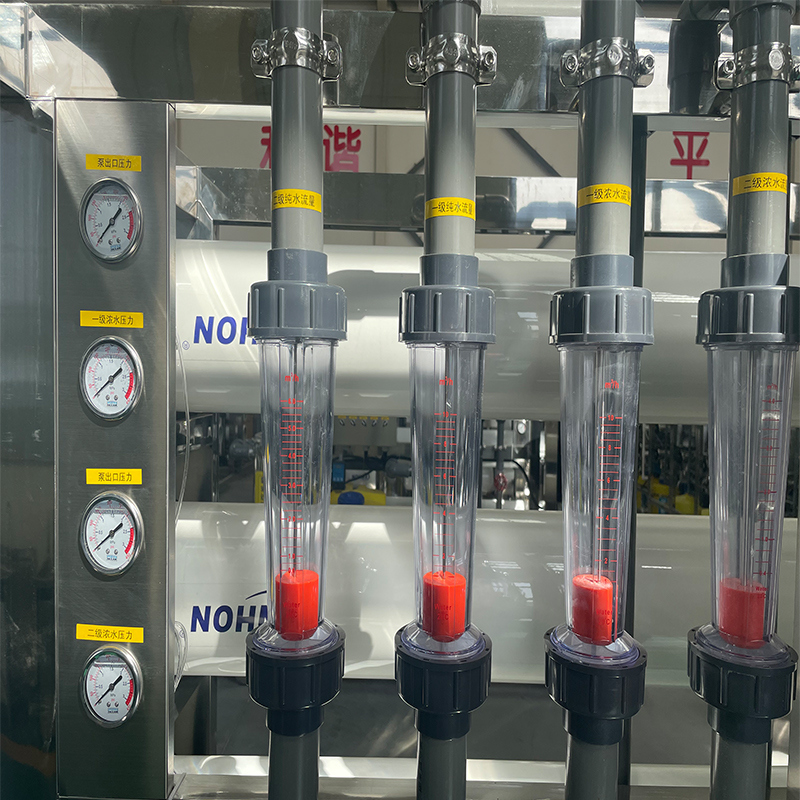 Borehole Well Saline Water Treatment Machines with Wooden Case Reverse Osmosis Filter