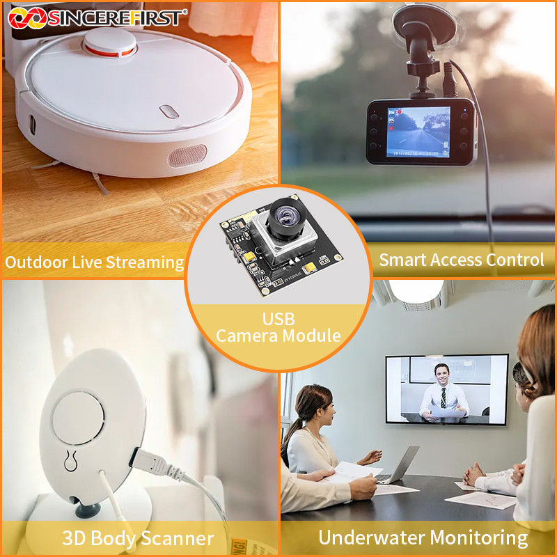 High Speed 8 Megapixel Sony IMX317 Sensor Color USB Camera Module