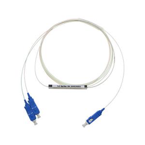Quality Waterproof SC LC Fiber Optic Spliter 1x2 Single Mode Mini Tube Type wholesale