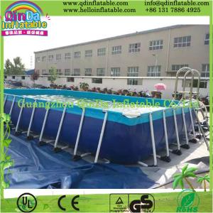 Quality Above Ground Swimming Pool, Metal Frame Pool wholesale