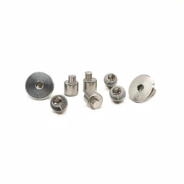 304 Stainless Steel Eccentric Nail Non Standard Rivet Hexagon Eccentric Riveting