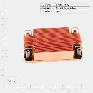 Quality Professional Copper Skiving Fins Heat Sinks Supplier Aluminum Extrusion Profiles wholesale