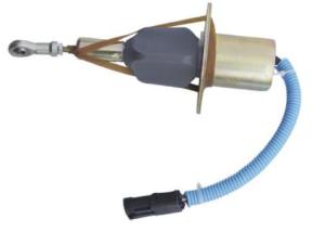 Quality PC350-7 Engine Parts 3930234 Fuel Shut Off Solenoid Valve 24V For Cummins wholesale
