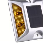 Steady Lighting Aluminum 115mm Solar Powered Road Studs With CE