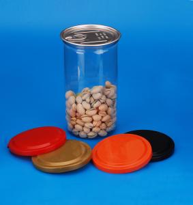 Quality Large Capacity PET Plastic Jars 83 . 3MM Caliber 85 * 151MM Diameter wholesale