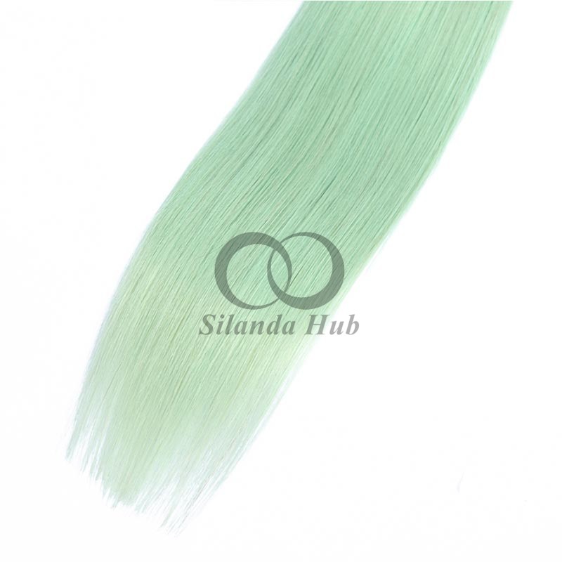 #T1B/Green Straight Remy Human Hair Bundles Sew In Weave Bundles Brazilian Bundle Deals
