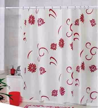 Anti Bacterial Shower Curtain For Apartment