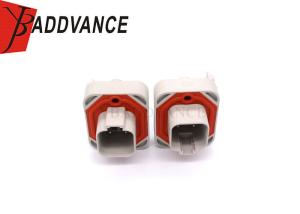 Quality Electrical Deutsch IPD Female Waterproof Grey Automotive 6 Pin Header Connector DT13-6P wholesale