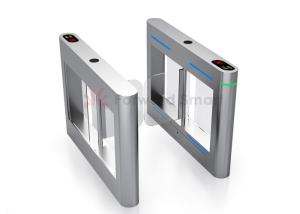 Quality Wheelchair Width Channel 45 Person / Min Swing Turnstile Gate wholesale
