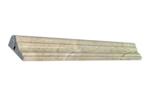 Quality Beige Marble Crown shaped Moulding 12&quot; Marble Pencil Rail For Wall Borders wholesale