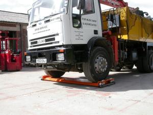 Quality 120T Semi Truck Foldable Tractor Dump Trailer Weight Scale wholesale