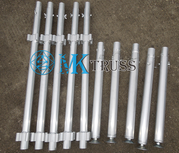 Smart Stage Light Outdoor Stage with Aluminum Alloy 6082-T6/6061-T6 and Easy Assembly