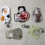 Epoxy Acrylic Carabiner Keychain Custom