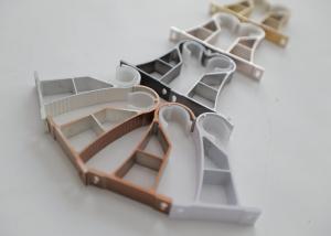 Quality Sliver Aluminum 9cmx5.5cm Curtains Pipe Holder wholesale