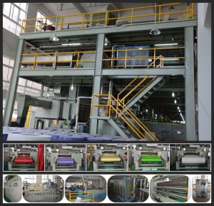 Quality High Speed PP Non Woven Fabric Making Machine compact construction 0 - 250m/min wholesale