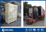Three Bay Galvanized Steel PEF Base Station Cabinet