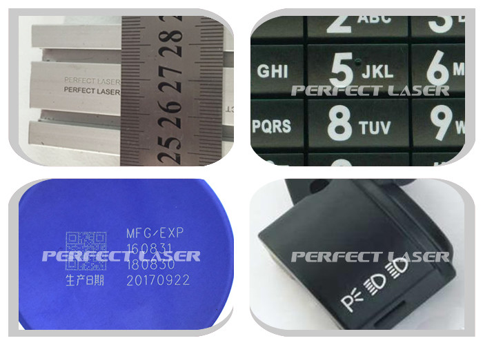 1064nm 20W Liftable Flying Laser Marking Machine For Production Line