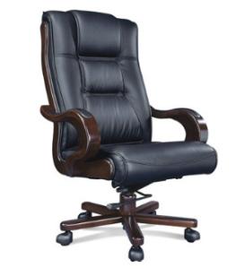 Quality office wooden manager swivel chair furniture wholesale