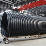 100 Ft Polyethylene Corrugated Drainage Tubing Corrugated Perforated Pipe