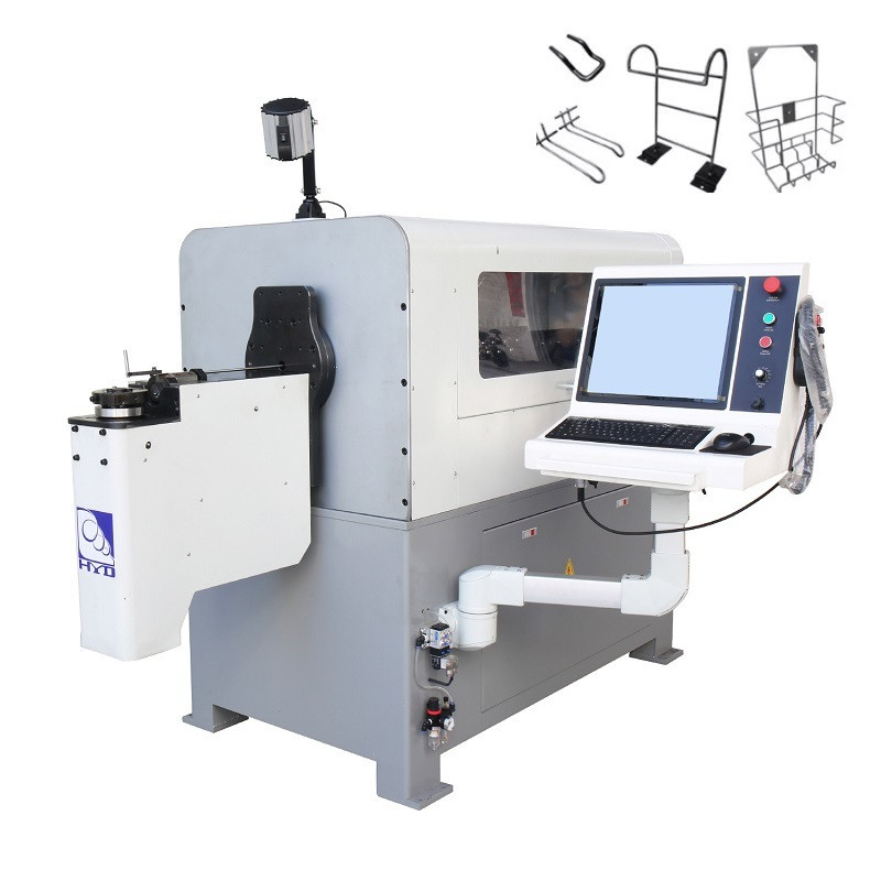 Computer Control 14mm-16mm Automatic Bending 3D Wire Forming Machine With 6 Axis