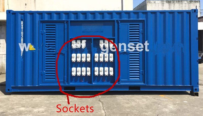 500kw Generator Refrigerator Container Power Pack For Reefer Container Railway