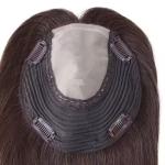 Cuticle Remy Hair Topper Full Injected Poly skin Best Quality Hair Top Piece
