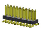 Dual Row Pin Female Header Connector 2*3PIN To 2*50PIN SQ0.40mm