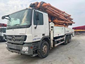 Quality Zoomlion Special Activity 49 Meters Pump Car Sold Mercedes Chassis Septic Pump Truck wholesale