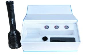 Quality Custom 5 - mode tactical rechargeable flashlight with Battery , 2400 lumen wholesale