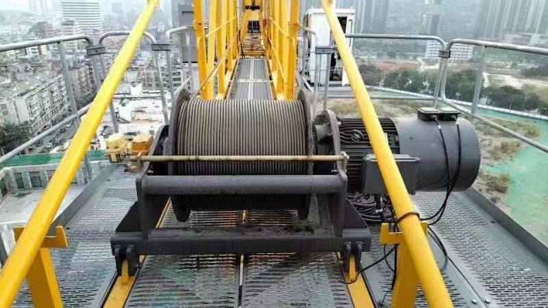 Year of 2022 Used Tower Crane for Sale in Perfect Condition with Good Price W6515-10