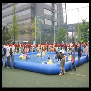 Quality 0.9mm PVC Inflatable water pool for balls and boats wholesale