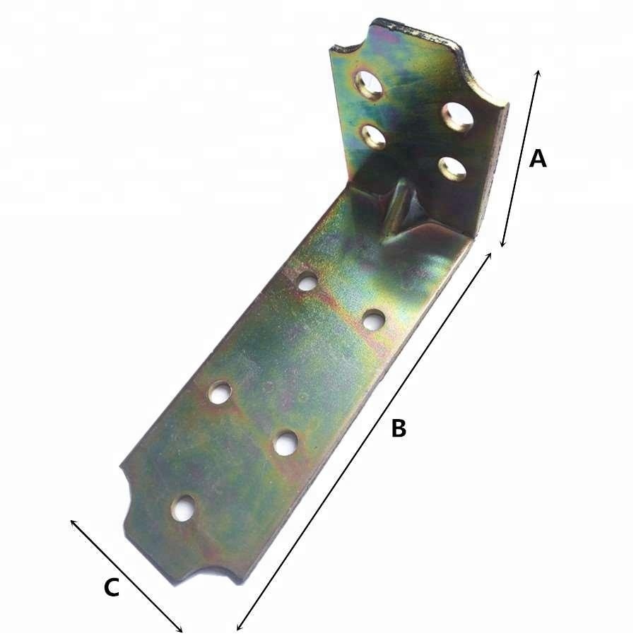 Multipurpose Customized L Shape Angle Bracket with Holes Strong and Sturdy