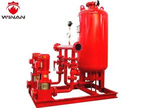 Quality Firefighting Pressure Fire Water Booster Pump Tank Systems With Electric Contact wholesale