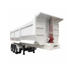 3 Axle U Shape/Type Dump/Tipper/Tipping Semi Trailer for Construction Waste/Sand