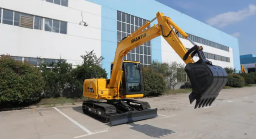Used Shantui 7.5 Ton Hydraulic Crawler Excavator
