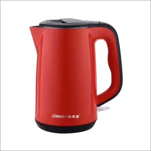 Quality 2.0L Cordless Big Size Electric Water Kettle Double Wall Electric Kettle Stainless Steel wholesale