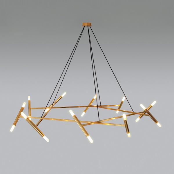 Simple creative light luxury dining room living room chandelier modern Le