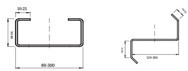Thickness 1.5mm CZ Purlin Roll Forming Machine With Cr12Mov Cutter