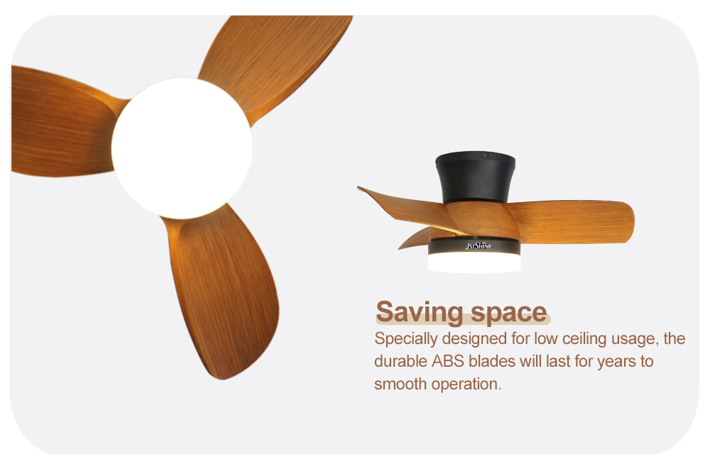 110-240V/50Hz-60Hz Decorative LED Ceiling Fan with Water Transfer Color Blades and Lights
