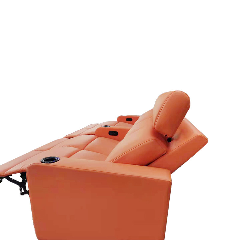 SGS Home Theater Seating Recline Headrest With USB Charging