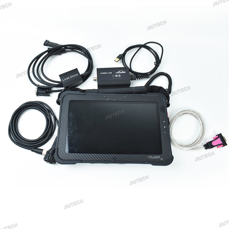 Ready to use Xplore tablet+ Forklift Full for Linde Canbox Linde Doctor Professional Diagnostic Scanner Tool