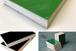 PP faced plywood super smooth 18mm thick green formwork panel